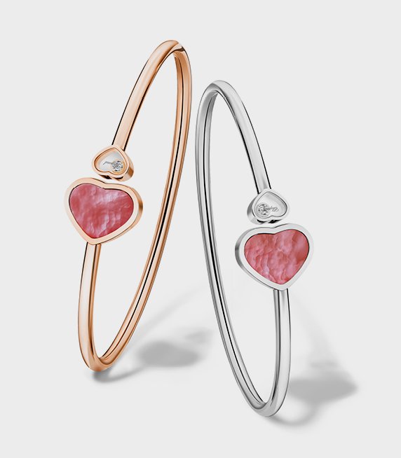 Happy Hearts, la colección de Chopard que simboliza el amor / Patricia Olivares Taylhardat, Chopard, Caroline Scheufele, Happy Hearts Rings, Happy Hearts, Happy Hearts Naked, Heart Foundation, diamantes, oro rosa 18 quilates, colecciones, perla, pendientes, gemas, Happy Hearts Golden Hearts Collar Sautor, amor, corazón, maison, colgante, joya, ónix, piedras preciosas, agata, anillos, collares, pulseras