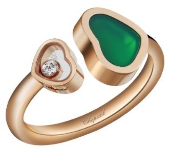 Happy Hearts, la colección de Chopard que simboliza el amor / Patricia Olivares Taylhardat, Chopard, Caroline Scheufele, Happy Hearts Rings, Happy Hearts, Happy Hearts Naked, Heart Foundation, diamantes, oro rosa 18 quilates, colecciones, perla, pendientes, gemas, Happy Hearts Golden Hearts Collar Sautor, amor, corazón, maison, colgante, joya, ónix, piedras preciosas, agata, anillos, collares, pulseras