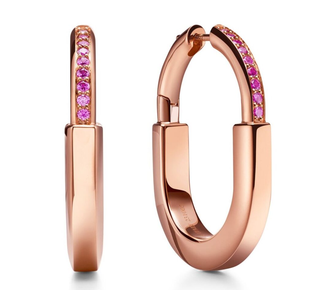 Tiffany Lock: El candado Tiffany & Co se reiventa / Patricia Olivares Taylhardat, Tiffany & Co, Tiffany Lock, oro, diamantes, pavé, joyas, zafiros, pendientes, baguette, brazalete, rosé, artesanos, amor, brillante, artesanal, colección, anillos, aretes, colgantes, pulseras