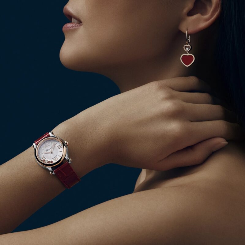 Chopard en San Valentín: Piezas que expresar amor / Patricia Olivares Taylhardat, Dior, Chopard, My Happy Hearts, Happy Hearts, San Valentín, piezas, amor, collares, pendientes, anillos, gemas, rubíes, diamantes, rosa, cristales, brazaletes, regalo, zafiro, oro, 14, de febrero, corazón, gurdatiempo, colecciones, pulseras, relojes