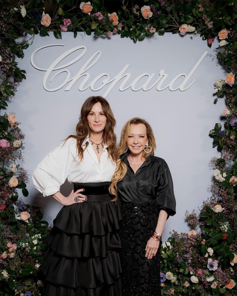 ¿Ya viste las joyas que Julia Roberts creó junto a Chopard?