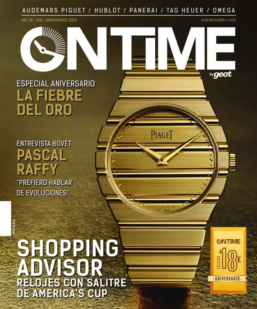 En ON TIME cumplimos la mayoría de edad: 18 años en el mundo de la alta relojería y el lujo / Patricia Olivares Taylhardat, On Time, 18 años, relojería, lujo, revista, coleccionistas, selección, relojes, tendencia, Bulgari Octo Finissimo, Rolex Deepsea, Piaget Polo 79, Tudor Black Bay 58, Santos de Cartier, Chopard, Hublot, Feliz cumpleaños