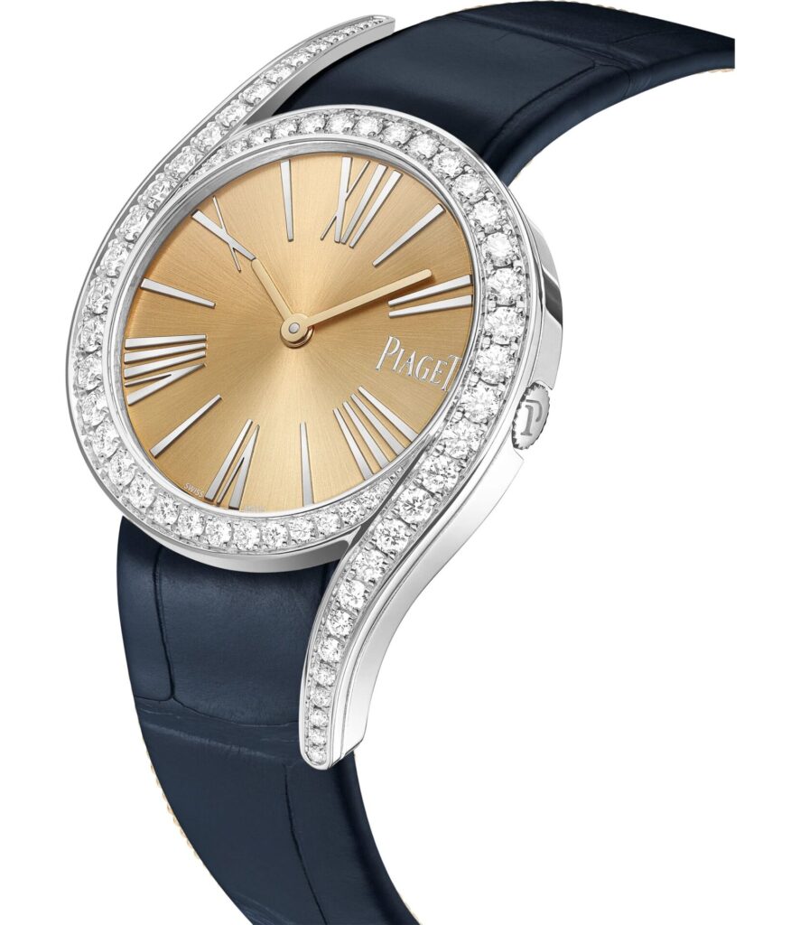 Piaget y su Limelight Gala / Patricia Olivares Taylhardat, Piaget, Limelight Gala, reloj, gala, joya, relojera, oro, 18 quilates, diamantes, pulsera, caimán, hebilla, diamante, relojero, 501P1, femenina, Navidad